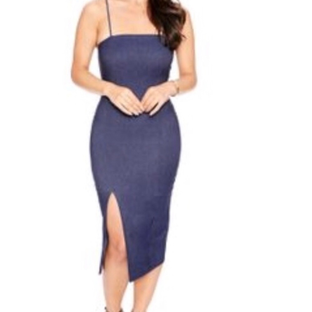 Denim dress